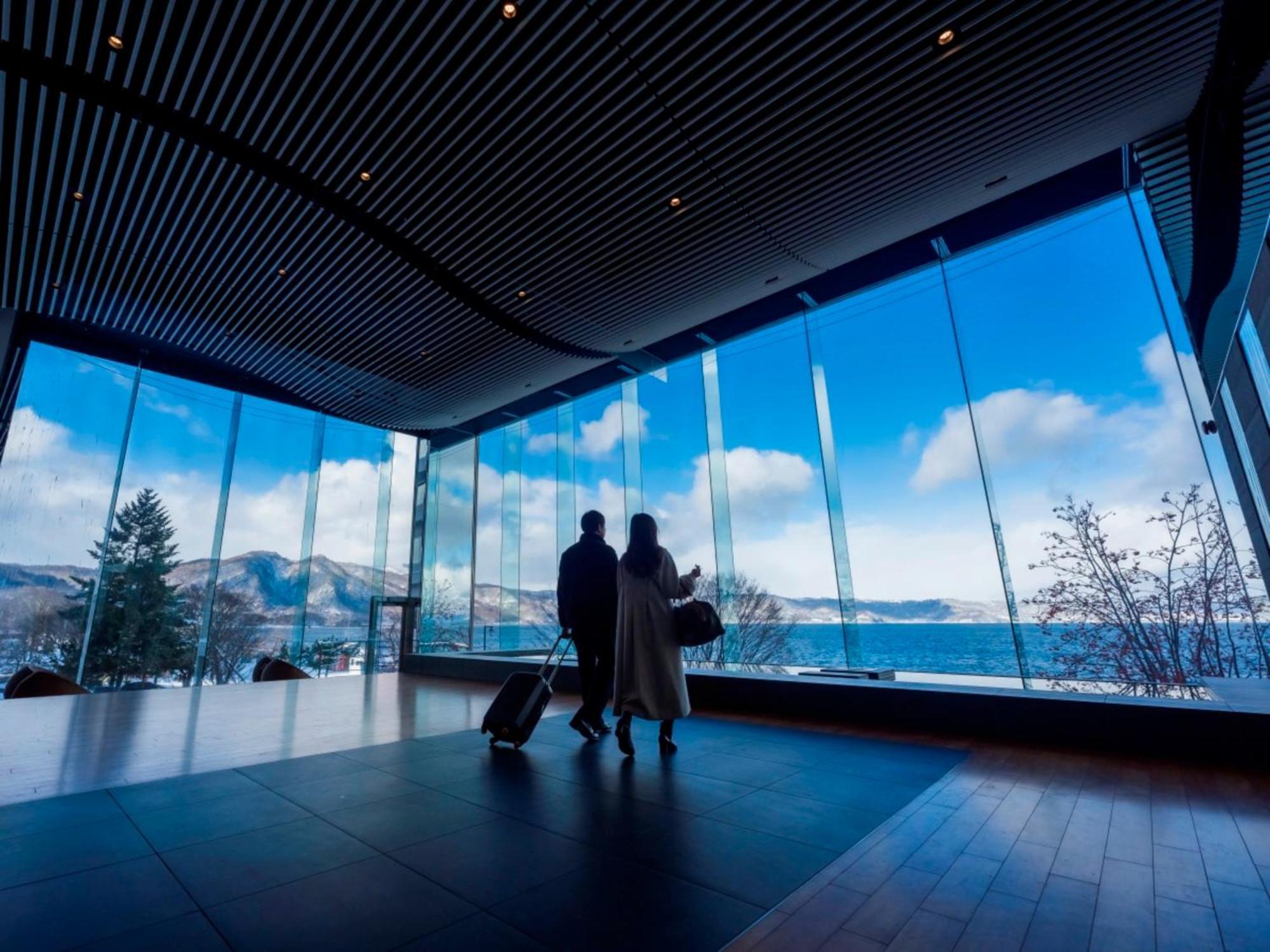 The Lake View Toya Nonokaze Resort Toyako Exterior photo
