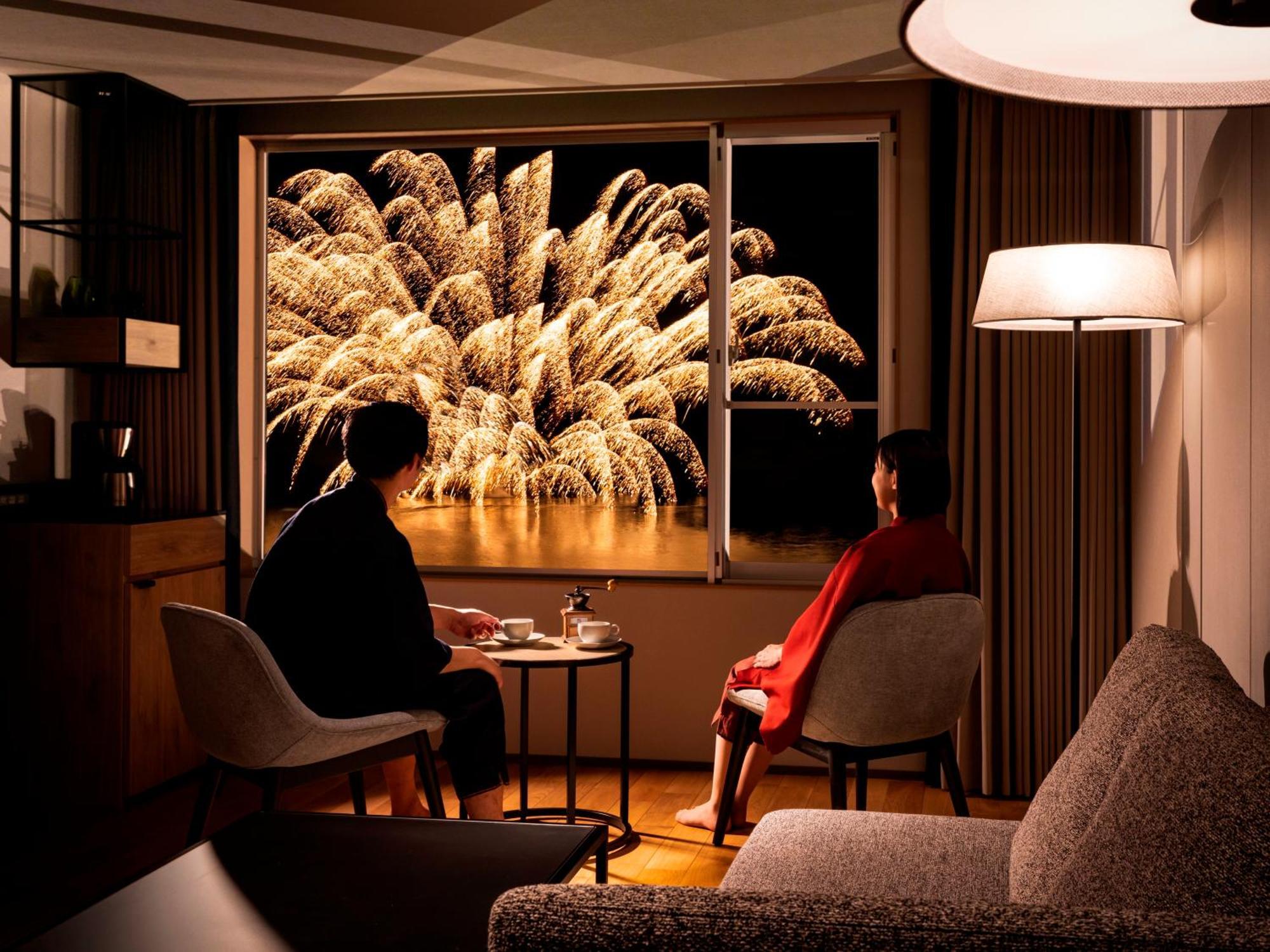 The Lake View Toya Nonokaze Resort Toyako Exterior photo
